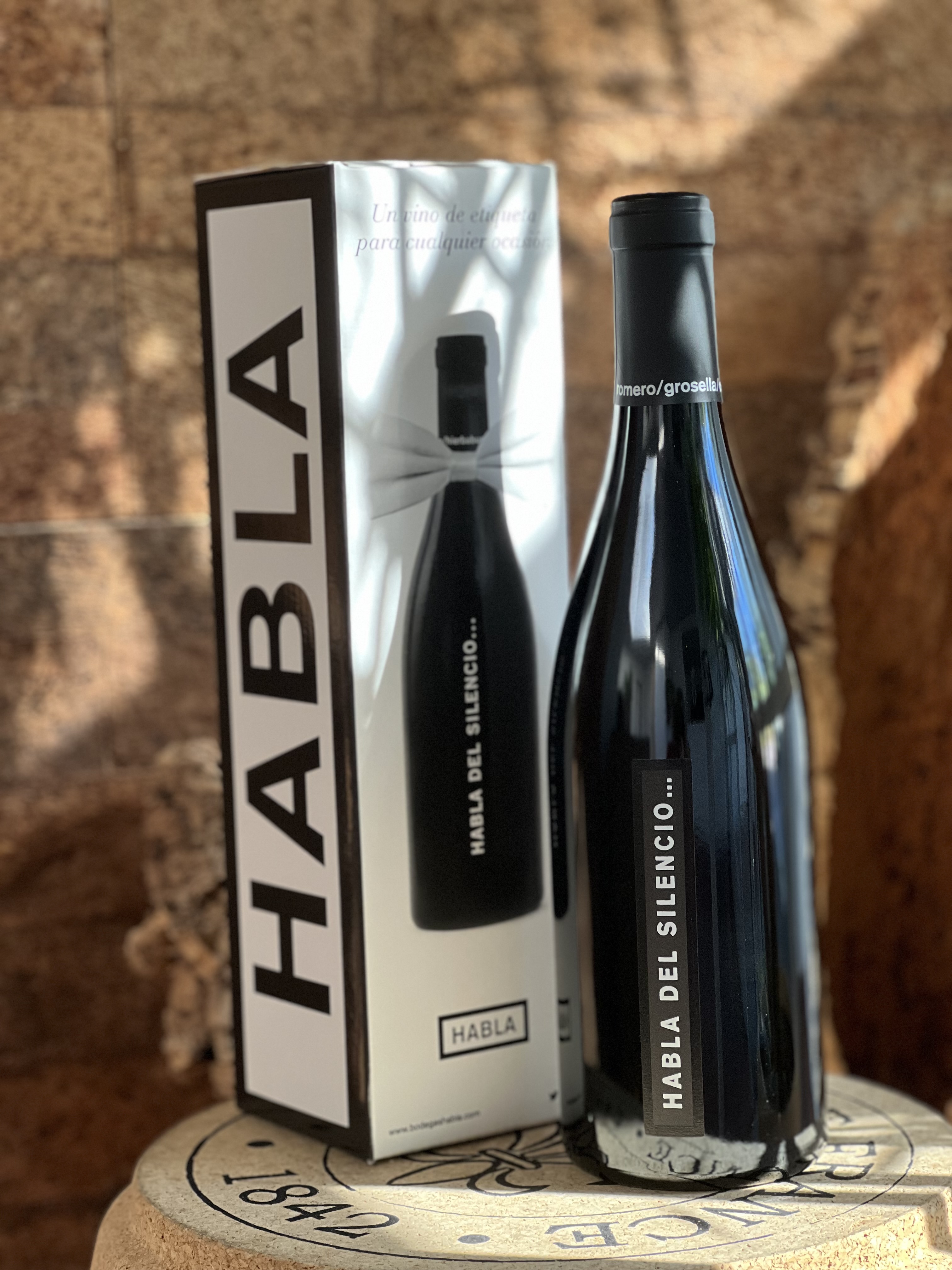 Habla del Silencio Rot 0,75l Bodegas Habla, Rotwein Syrah 2020