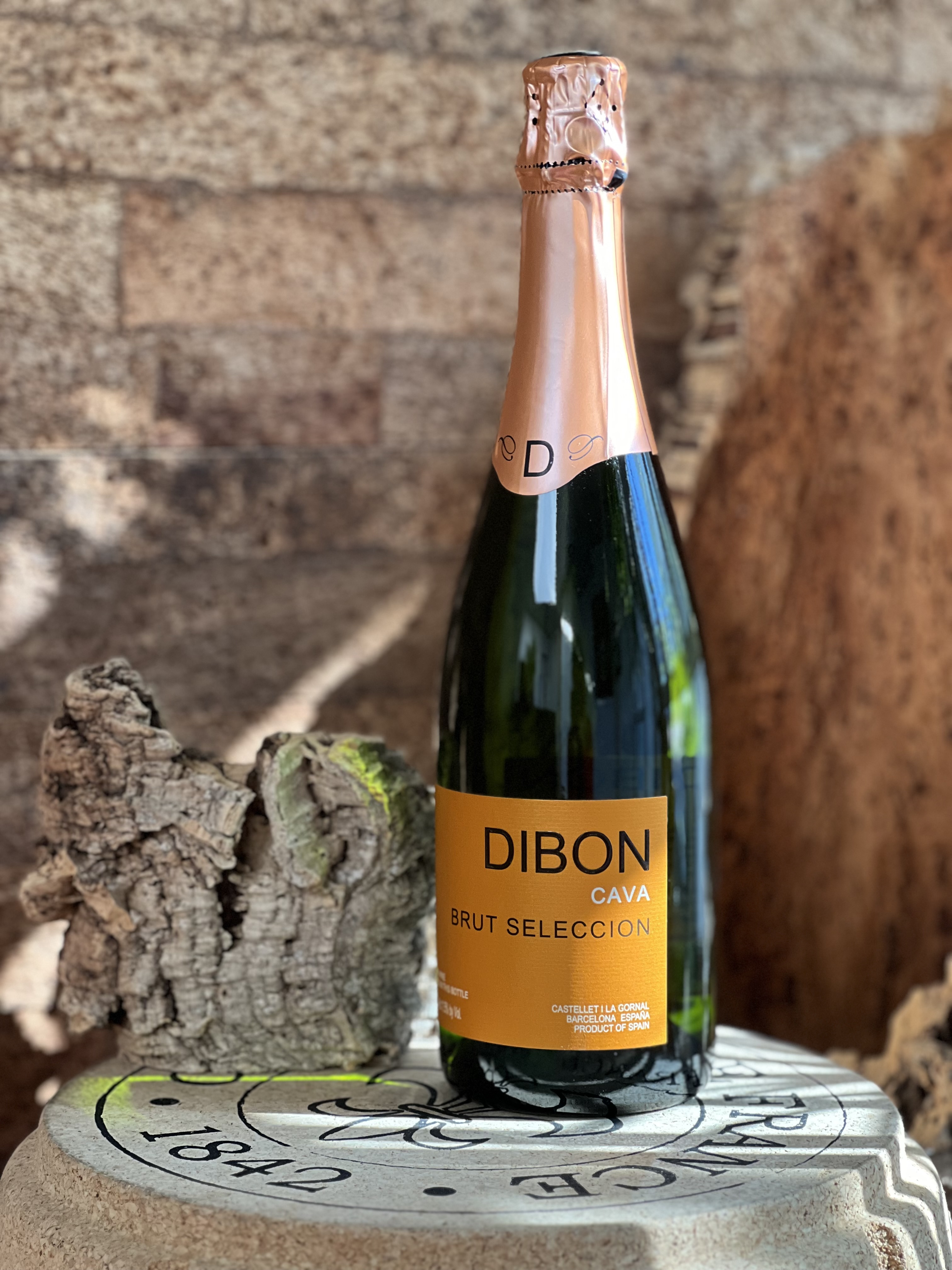 DIBON CAVA BRUT SELECCION, trockener spanischer Sekt  0,75 Liter