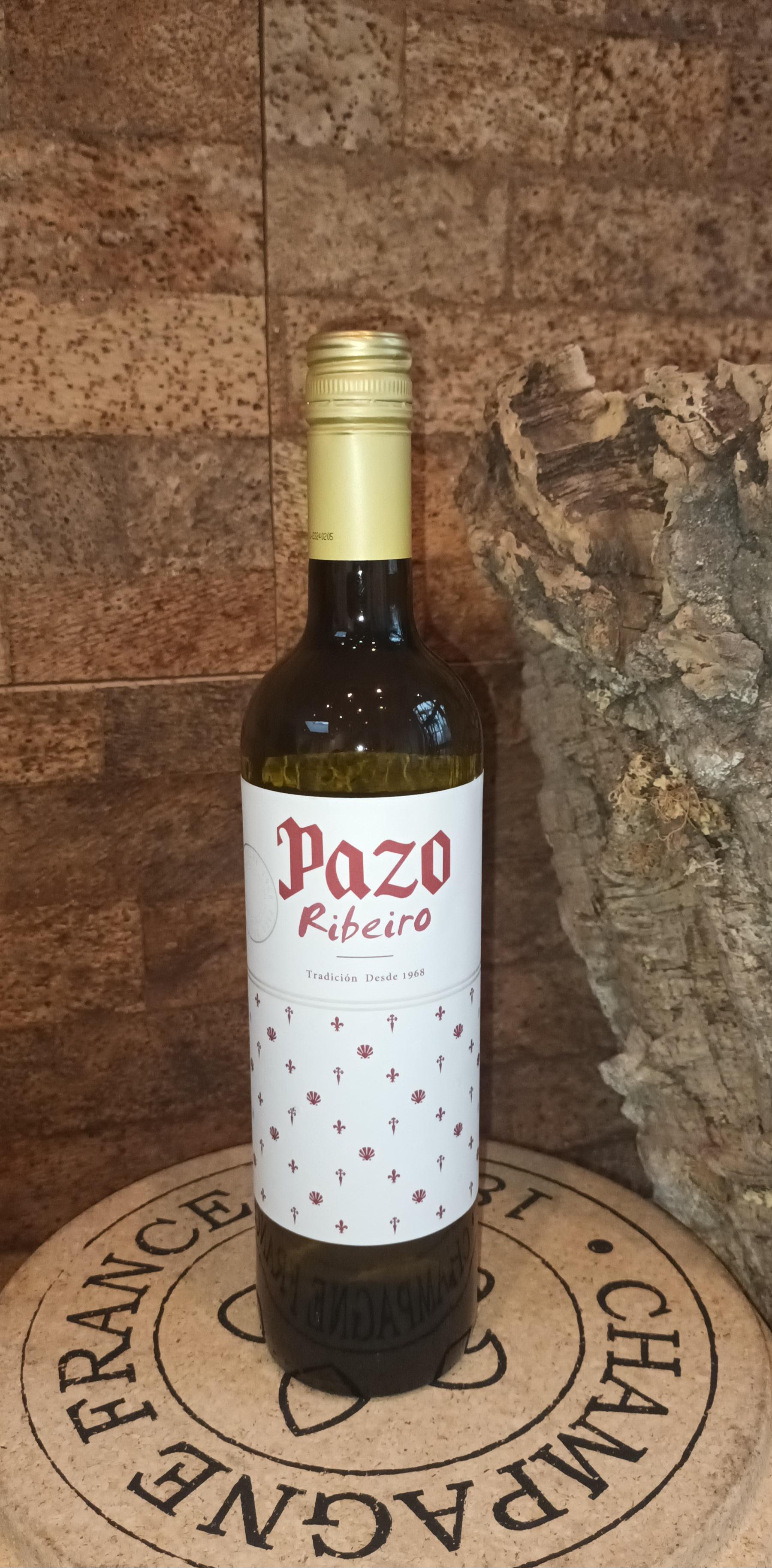 Pazo Ribeiro 2023 fruchtiger trockener Weißwein aus der Region Ribeiro (Galicien, Nordwestspanien)