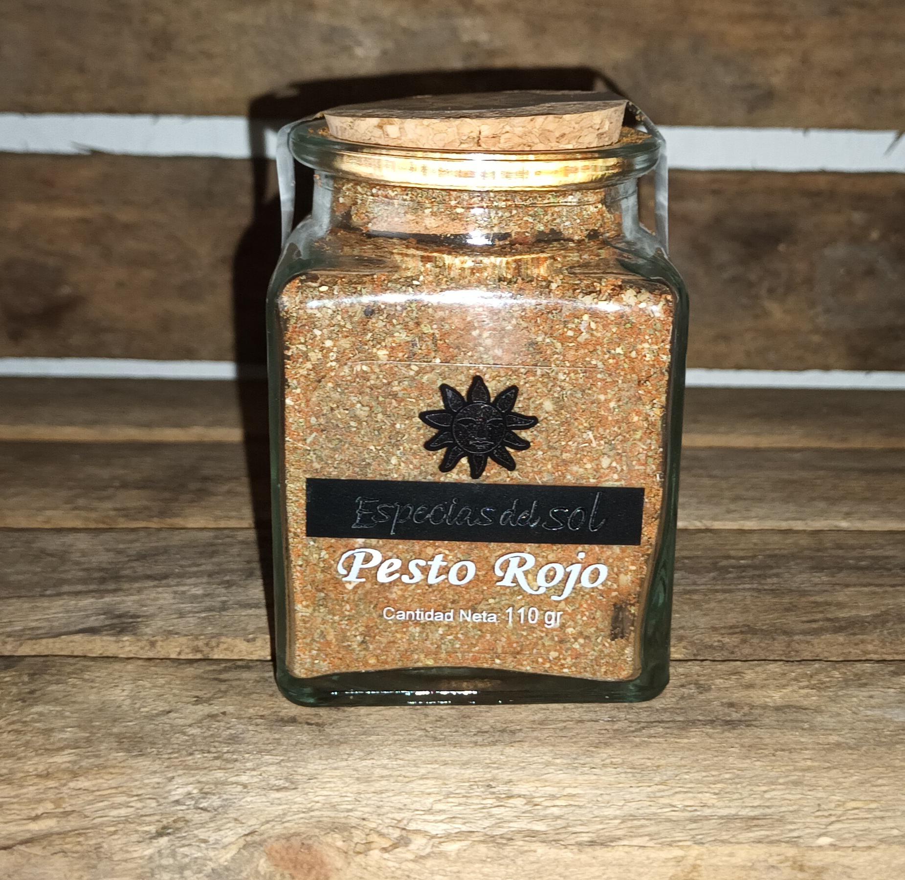 Pesto Rojo Gewürzmischung im Glas 110 Gramm, Geschenk Idde