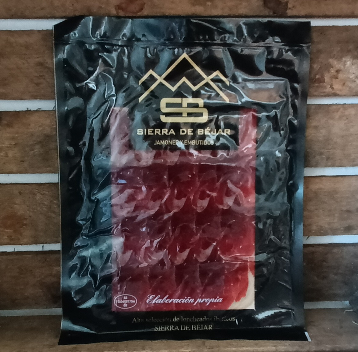 Iberico Schinken Jamon de Bellota, 100% Iberico Schwein 150 Gramm in Scheiben, Spezialität aus Spanien
