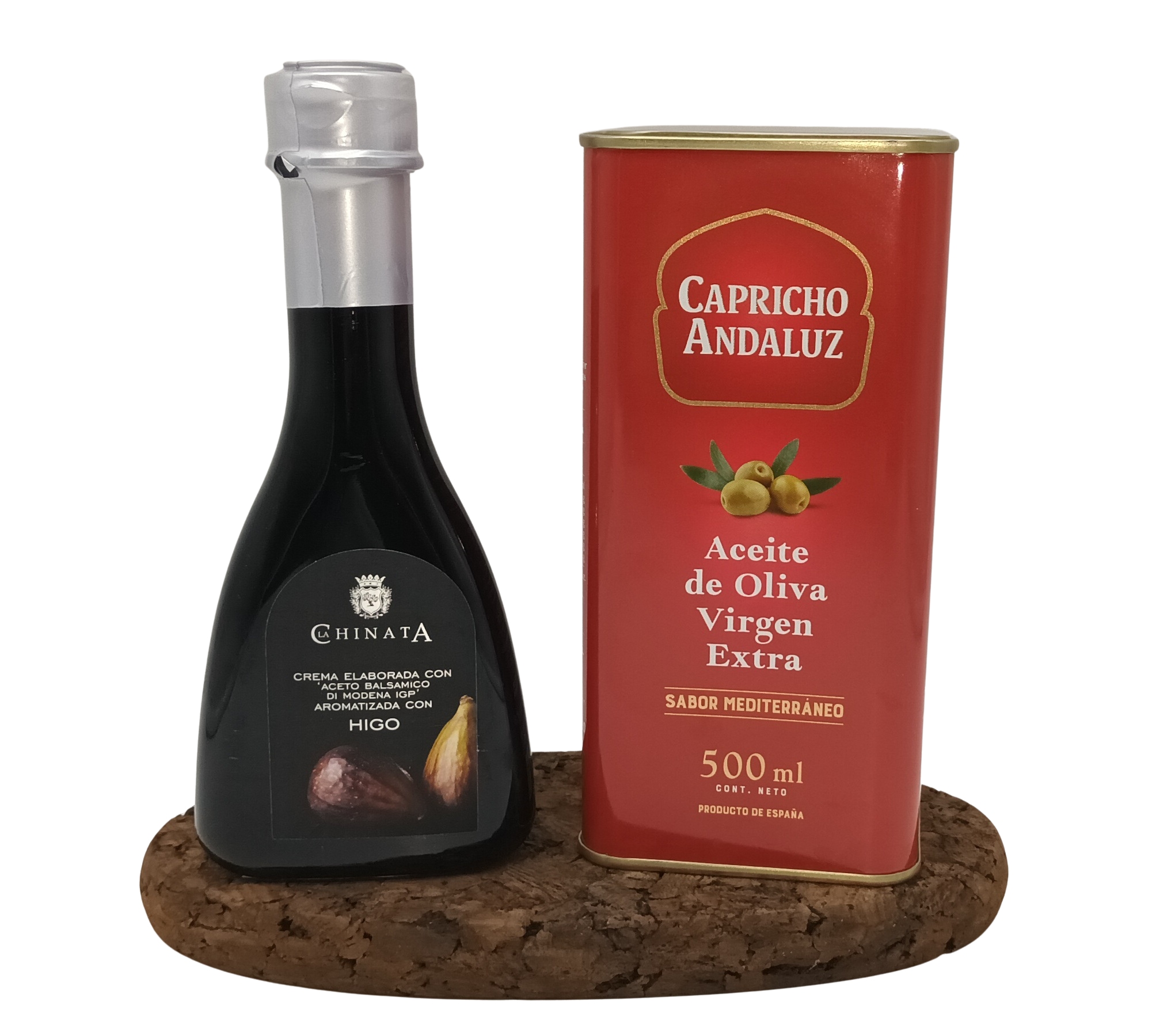 Wohlschmeckendes Natives Olivenöl Extra und genussvolles Balsamico mit Feigenaroma